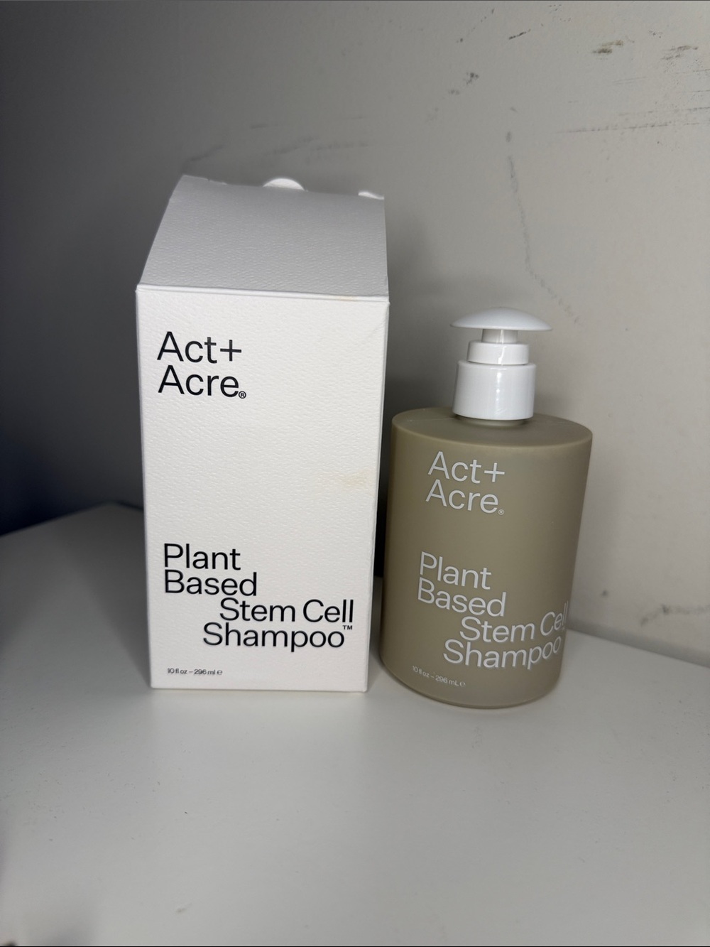 Act+Acre Plant Based Stem Cell Shampoo 10 fl oz